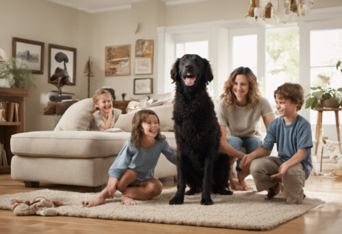 Curly-Coated Retrievers: The Ideal Family Dog for Loving and Lively Homes