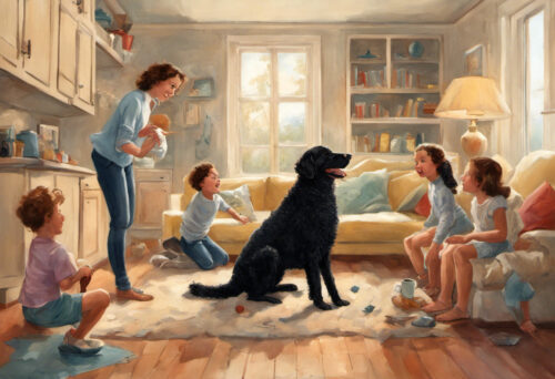 Curly-Coated Retrievers: The Ideal Family Dog for Loving and Lively Homes