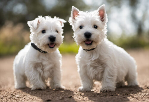 West Highland White Terrier puppies