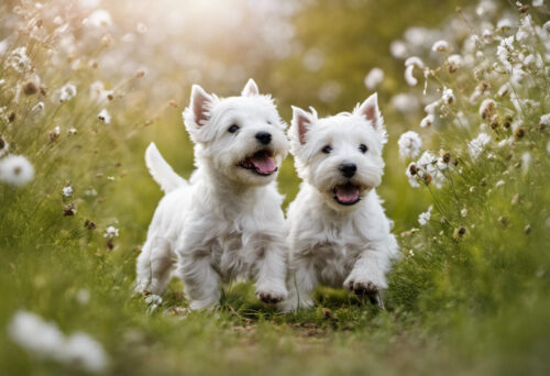 West Highland White Terrier puppies