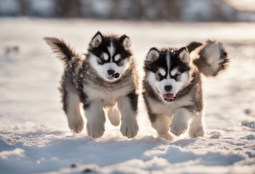 Alaskan Malamute puppies