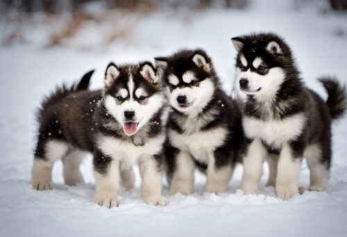 Alaskan Malamute puppies