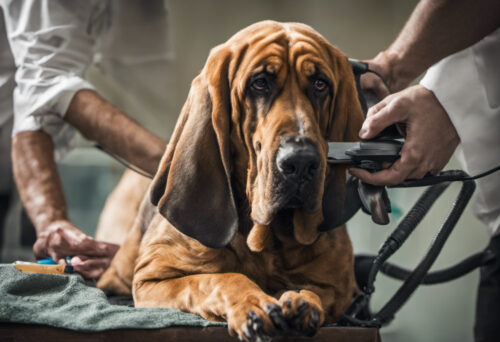 Bloodhound grooming and care