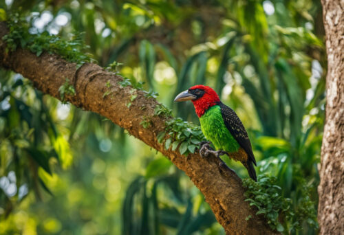 From the Water to the Land: Exploring the Barbet's Versatile Abilities