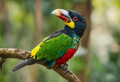 From the Water to the Land: Exploring the Barbet's Versatile Abilities