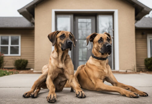Protecting Your Home with a Black Mouth Cur: Fearless Guardians and Loving Companions