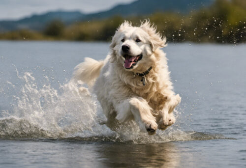 Swimming with Giants: Discovering the Pyrenean Mountain Dog's Love for Water