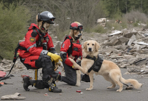 The role of dogs in disaster relief and recovery