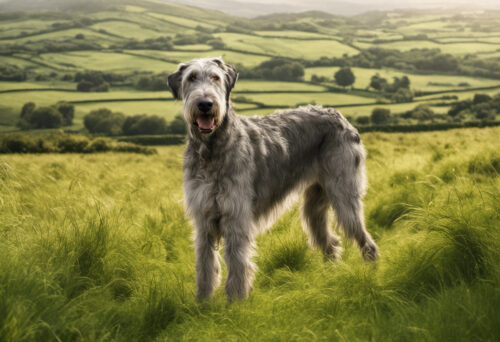 Unleashing the Magnificent Irish Wolfhound: Discovering the Gentle Giant